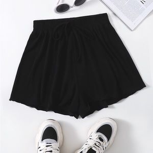 Black SHEIN ribbed shorts